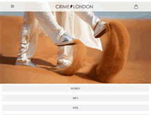 Tablet Screenshot of crimelondon.com